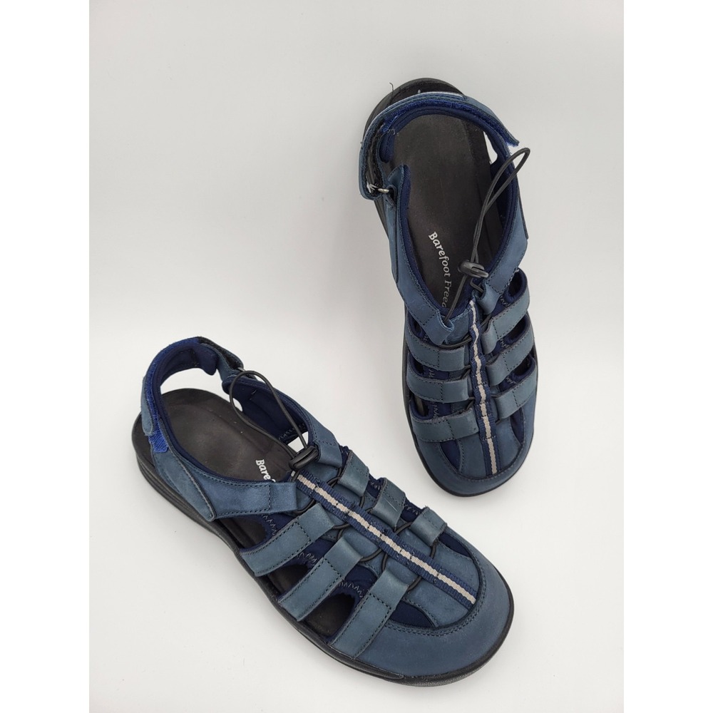 Barefoot Freedom Element Blue Adjustable Fisherman Sandals Shoes Women's 11 N
